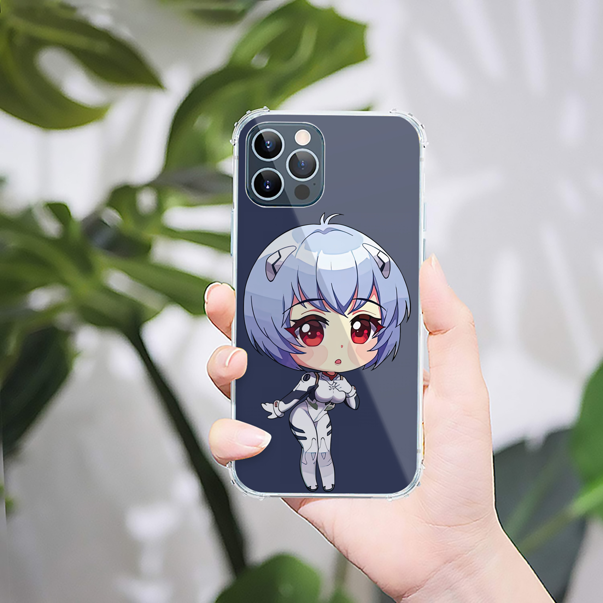 （画像用） EVA 新世紀エヴァンゲリオン 【iPhone 12シリーズ対応】透明スマホケース（クリアソフトケース）